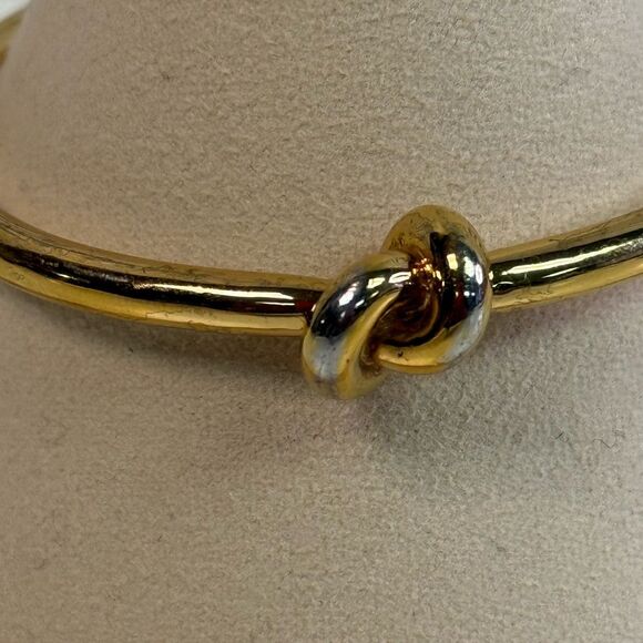 Kate Spade Gold Knot Magnetic Closure Bracelet - Picture 2 of 4